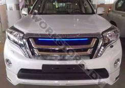 Решетка радиатора. Toyota Land Cruiser Prado, GDJ150L, GDJ150W, GDJ151W, GRJ150, GRJ150L, GRJ150W, GRJ151, GRJ151W, KDJ150L, TRJ150, TRJ150W Двигатели...