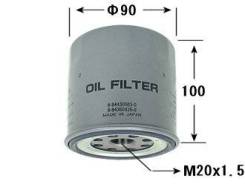 Фильтр масляный. Isuzu Bighorn, UBS5VC, UBS5VF, UBS6VC, UBS6VF Isuzu Wizard, TBB5SC, TBB5SF, TBB5VC, TBB5VF, TBB6VF Isuzu Elf, NHB5SF, NHB5WF, NHB6SF...