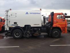 Кургандормаш КО-318. КО-318 на шасси Камаз-53605 (оборудование FAUN Sympajet 6R) пылесос, 100 куб. см.