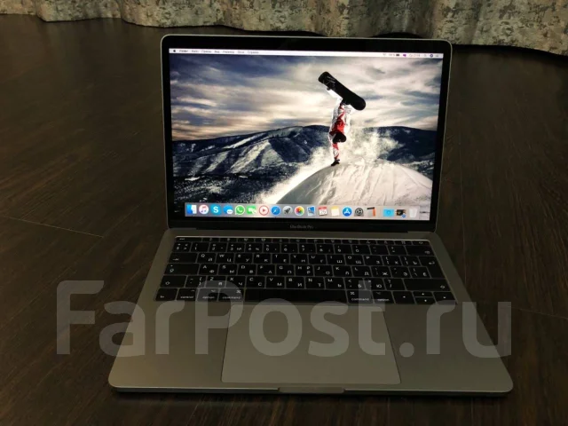 Apple MacBook Pro 13 2017 Mid. 13.3", 2,3����, ��� 8 ��, ���� 256���, WiFi: 1, Bluetooth: 1, ����������� �� 10��. ����