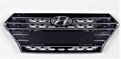 Решетка радиатора. Hyundai Solaris, HCR Двигатели: G4FC, G4LC