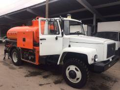 ГАЗ-33086 Земляк. Топливозаправщик АТЗ-4.9 на шасси ГАЗ 33086 (новый бензовоз), 4 400 куб. см., 4 500 кг., 6x6
