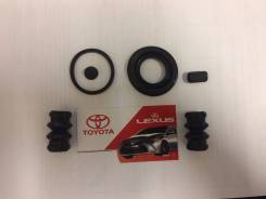 Ремкомплект суппорта. Toyota Corolla, CDE120, NDE120, ZZE120, ZZE120L, ZZE121, ZZE121L, ZZE123, ZZE123L Двигатели: 1CDFTV, 1NDTV, 2ZZGE, 3ZZFE, 4ZZFE