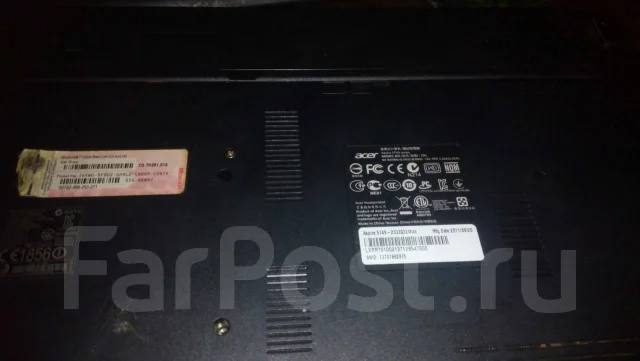 Acer Aspire 5749. 15.6", 1 333����, ��� 1024 ��, ���� 320���, WiFi: 1, Bluetooth: 1, ����������� �� 2��. ����