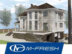 M-fresh Level Up Plus! (Проект большого загородного коттеджа! ). 400-500 кв. м., 2 этажа, 6 комнат, бетон