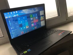 Lenovo IdeaPad 100. 15.6", 2 000����, ��� 4 ��, ���� 1 000���, WiFi: 1, Bluetooth: 1, ����������� �� 4��. ����