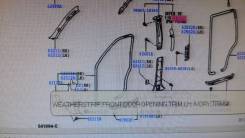 Уплотнитель двери. Toyota Land Cruiser, HDJ100, HDJ100L, HDJ101, HDJ101K, UZJ100, UZJ100L, UZJ100W Lexus LX470, UZJ100 Двигатели: 1HDFTE, 2UZFE