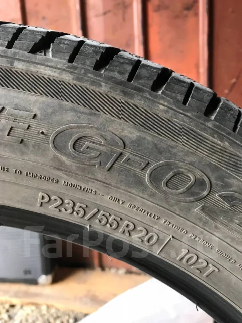 Toyo Observe G-02 Plus. ������, ��� �����, 2011 ���, �/�, ����� 20 % ����
