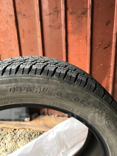 Toyo Observe G-02 Plus. ������, ��� �����, 2011 ���, �/�, ����� 20 % ����