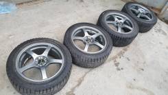 Колеса В сборе! Кованые Prodrive На зиме Brigestone!. 7.5x17" 5x100.00 ET48 ЦО 72,0 мм.