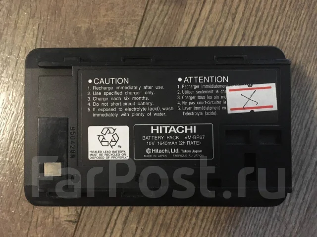 Hitachi VM-2780E. � ���������� ����