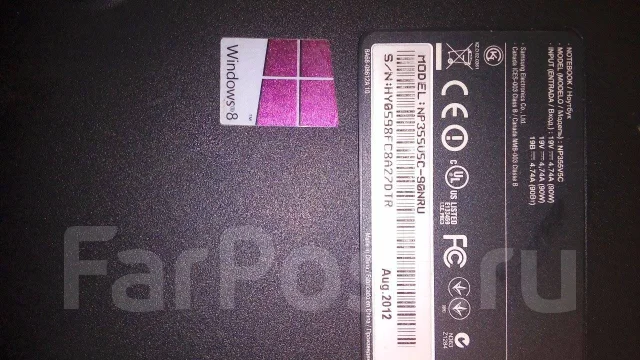 Samsung 355V5C. 15.6", ���� 750���, WiFi: 1, Bluetooth: 1 ����