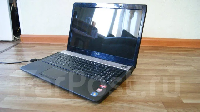 Asus N61DA. 16", 2����, ��� 6 ��, ���� 320���, WiFi: 1, Bluetooth: 1 ����