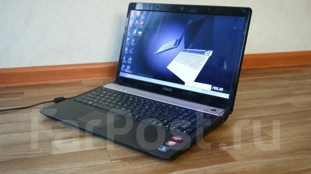 Asus N61DA. 16", 2����, ��� 6 ��, ���� 320���, WiFi: 1, Bluetooth: 1 ����