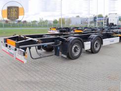 Krone. ZZW18, прицеп-контейнеровоз БДФ, 2015 год, без пробега по РФ, 15 000 кг. Под заказ