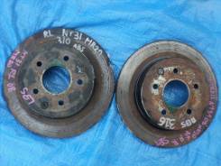 Диск тормозной. Nissan: Qashqai+2, Rogue, X-Trail, Skyline, Fairlady Z, 350Z, Leaf, Stagea, Primera Infiniti G35, V35 Двигатели: HR16DE, K9K, M9R, MR2...