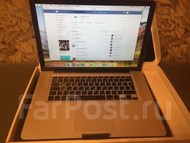 Apple MacBook Pro 15 2010 Mid MC371. 15.4", 2,4����, ��� 4 ��, ���� 500���, WiFi: 1, Bluetooth: 1, ����������� �� 9��. ����