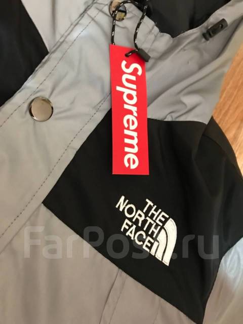 Tnf x supreme ветровка карта