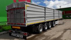 Steelbear. Полуприцеп зерновоз 60м3 с задними распашными воротами , 35 800 кг.