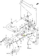 Кольцо трубки кондиционера. Suzuki Escudo, TA02W, TA11W, TA31W, TA51W, TA52W, TA74W, TD02W, TD11W, TD31W, TD32W, TD51W, TD52W, TD54W, TD61W, TD62W, TD...