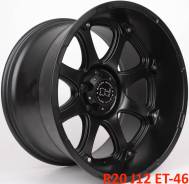 Black Rhino Glamis. 12.0x20, 5x127.00, ET-46, ЦО 71,6 мм.