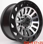 Black Rhino. 9.0x20, 6x139.70, ET25, ЦО 108,0 мм.