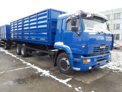 КамАЗ 65117. Камаз 65117 зерновоз с прицепом (двс КамАЗ-280 кпп-ZF), 7 777 куб. см., 14 000 кг., 6x4
