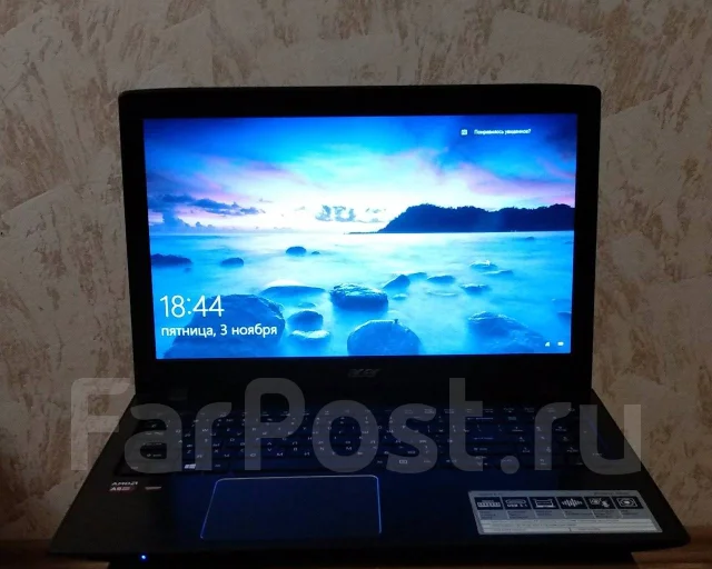 Acer Aspire E15. 15.6", ��� 8 ��, ���� 930���, WiFi: 1, Bluetooth: 1, ����������� �� 12��. ����