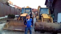 Услуги экскаваторов гусеничных , погрузчика-экскаватора jcb