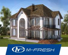 M-fresh Cad!llac (Новый проект просторного и современного дома! ). 200-300 кв. м., 2 этажа, 5 комнат, бетон