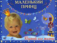 Фотоальбом с записями "Маленький принц" Первый год жизни