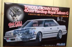 Сборная модель Toyota Crown Ms125. +Подарок! во Владивостоке Модели автомобилей.