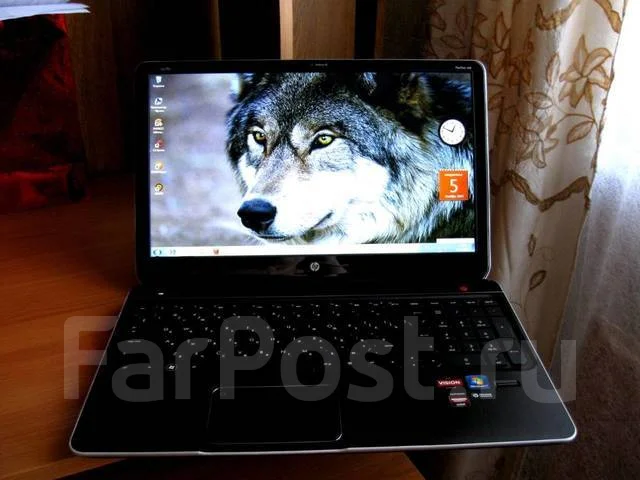 HP Pavilion m6-1032er. 15.6", 3,2����, ��� 6 ��, ���� 750���, WiFi: 1, Bluetooth: 1, ����������� �� 7��. ����