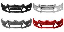 Бампер. Ford Focus, BK, BL, BM, CB8 Двигатели: ECOBOOST, IQDB, JQDA, JQDB, JTDA, JTDB, M1DA, M2DA, M8DA, M8DB, M9DA, M9DB, MUDA, NGDA, NGDB, PNDA, T1D...