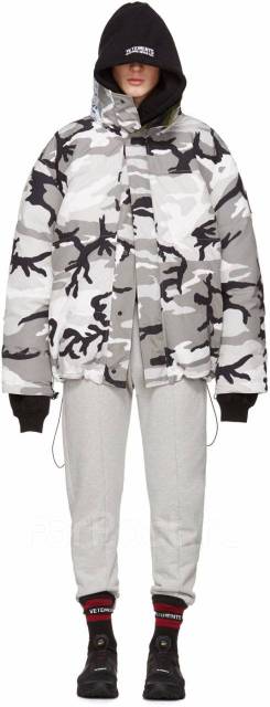 Vetements Reversible Grey Camouflage Canada Goose Edition