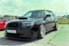 Накладка на бампер. Subaru Forester, SG, SG5, SG6, SG69, SG9, SG9L