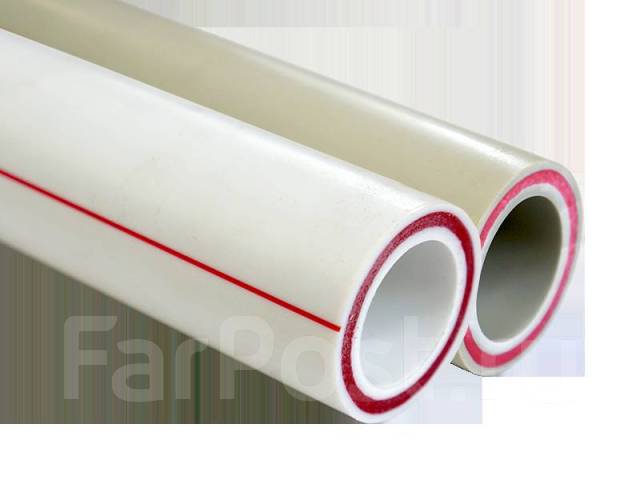 Труба ппр полипропиленовая PPR 20*3,4 Fiber 20-63, в наличии. Цена: 53 ...