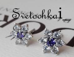 Серьги.