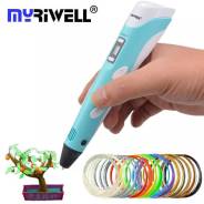 Ручка 3d RP-100B синяя/бирюзовая MyRiwell