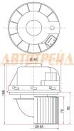 Мотор отопителя салона FORD C-MAX 03-10/FOCUS 05-11/GALAXY-06/KUGA 08-12/MONDEO 07-/S-MAX 06-/VOLVO