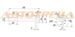Эксцентрик нижнего рычага TOYOTA ALTEZZA/CHASER/CRESTA/CROWN/MAJESTA/MARK2/PROGRES/VEROSSA 92- ST-48190-22040
