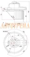 Мотор отопителя салона HONDA FIT/JAZZ/CITY 01- ST-79310-SAA-003