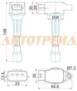 Катушка зажигания MAZDA 2 07-/MAZDA 3 1.6 07-