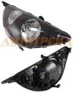 Фара HONDA FIT 01-07 5D черная под электрокорректор TG-217-1148L-LD-EM2