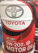 Toyota. Вязкость 0W-20, синтетическое