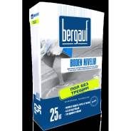 Наливной пол "Bergauf Boden Nivelir" - Финишный, цемент, h 0.5-10мм, 25кг, 1пал./56шт. (ОПИСАНИЕ)