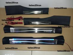Пороги внутрение с Led подсветкой Toyota Prius 50 ( В наличии ). Toyota Prius, ZVW50, ZVW50L, ZVW51, ZVW55