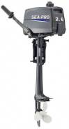 Мотор Т 2.6Snew (газ на румпеле) в Минусинске Sea-Pro. 2,60 л.с., 2-тактный, бензиновый, нога S (381 мм), 2019 год