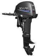 Мотор Т 9.9Snew в Минусинске Sea-Pro. 9,90 л.с., 2-тактный, бензиновый, нога S (381 мм), 2019 год
