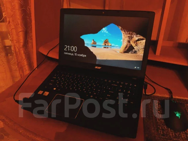 Acer Aspire E15. 15.6", 2,3����, ��� 8 ��, ���� 1 000���, WiFi: 1, Bluetooth: 1 ����